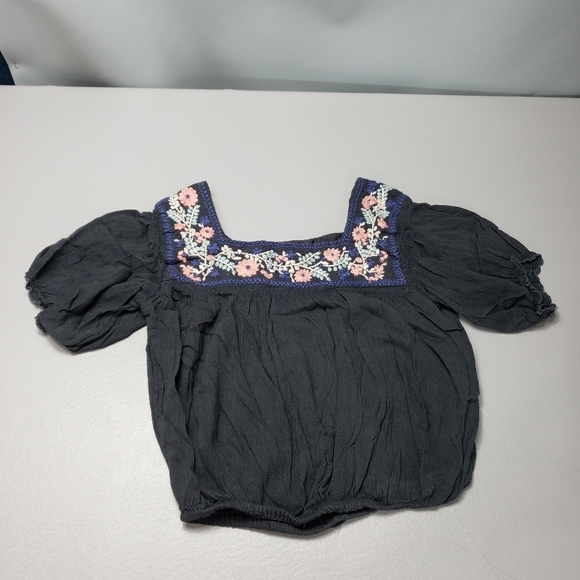 AEO gray, short sleeve top women's size XS - Picture 4 of 9